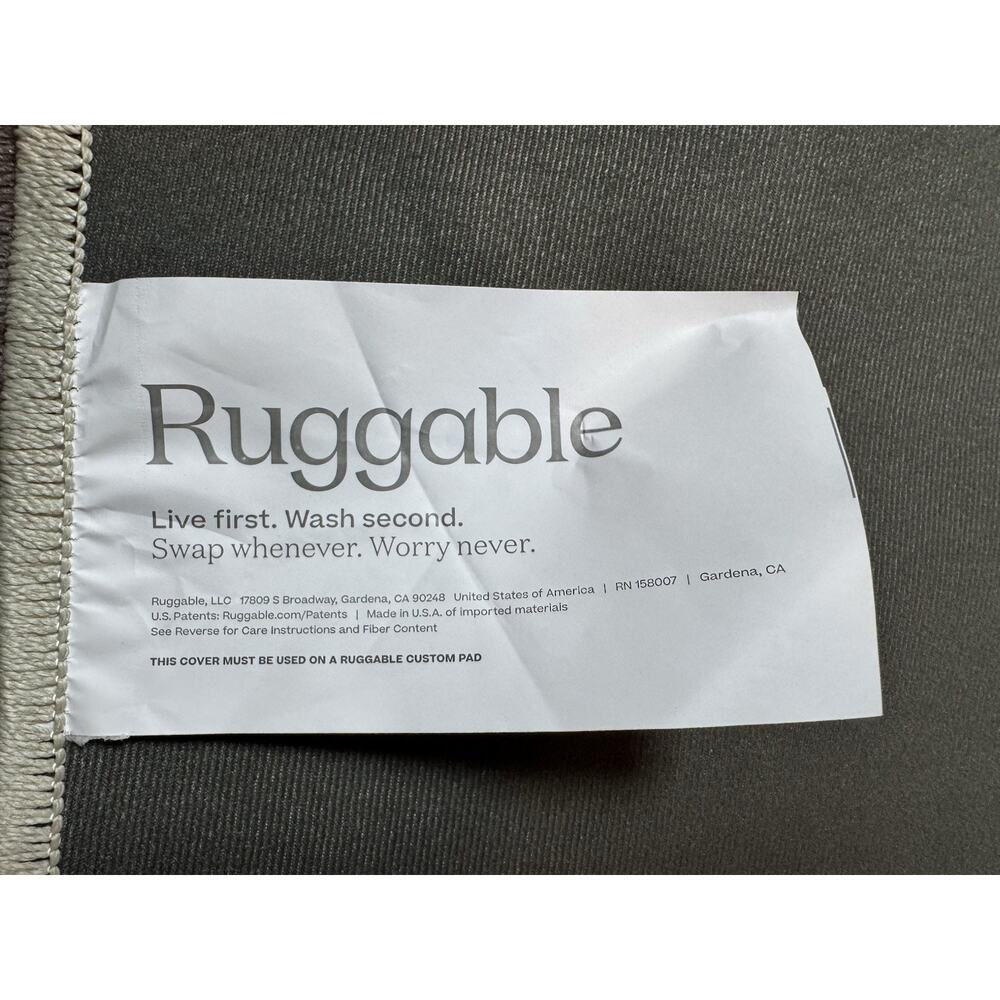 Ruggable Foxfen Ivory Multicolor Flatwoven Rug 2’ x 3’ Fox Animal - Picture 12 of 13